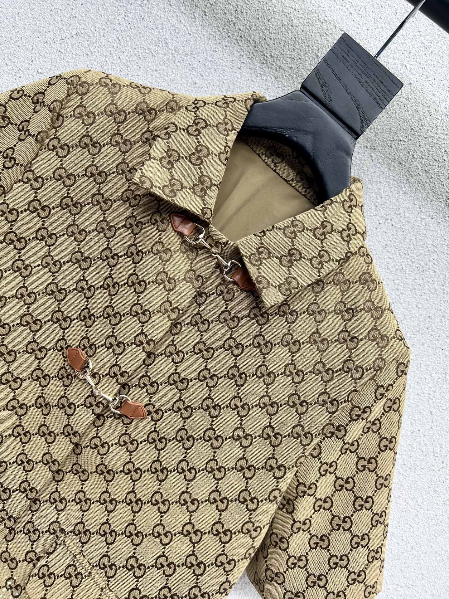 Guc 25ss rhinestone jacket