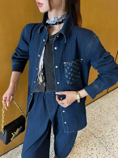1ouis 25fw denim shirt