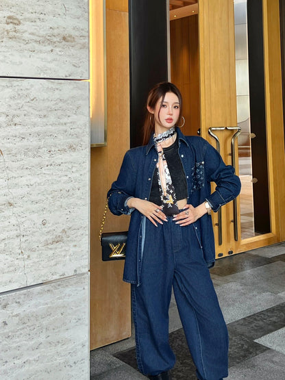 1ouis 25fw denim shirt