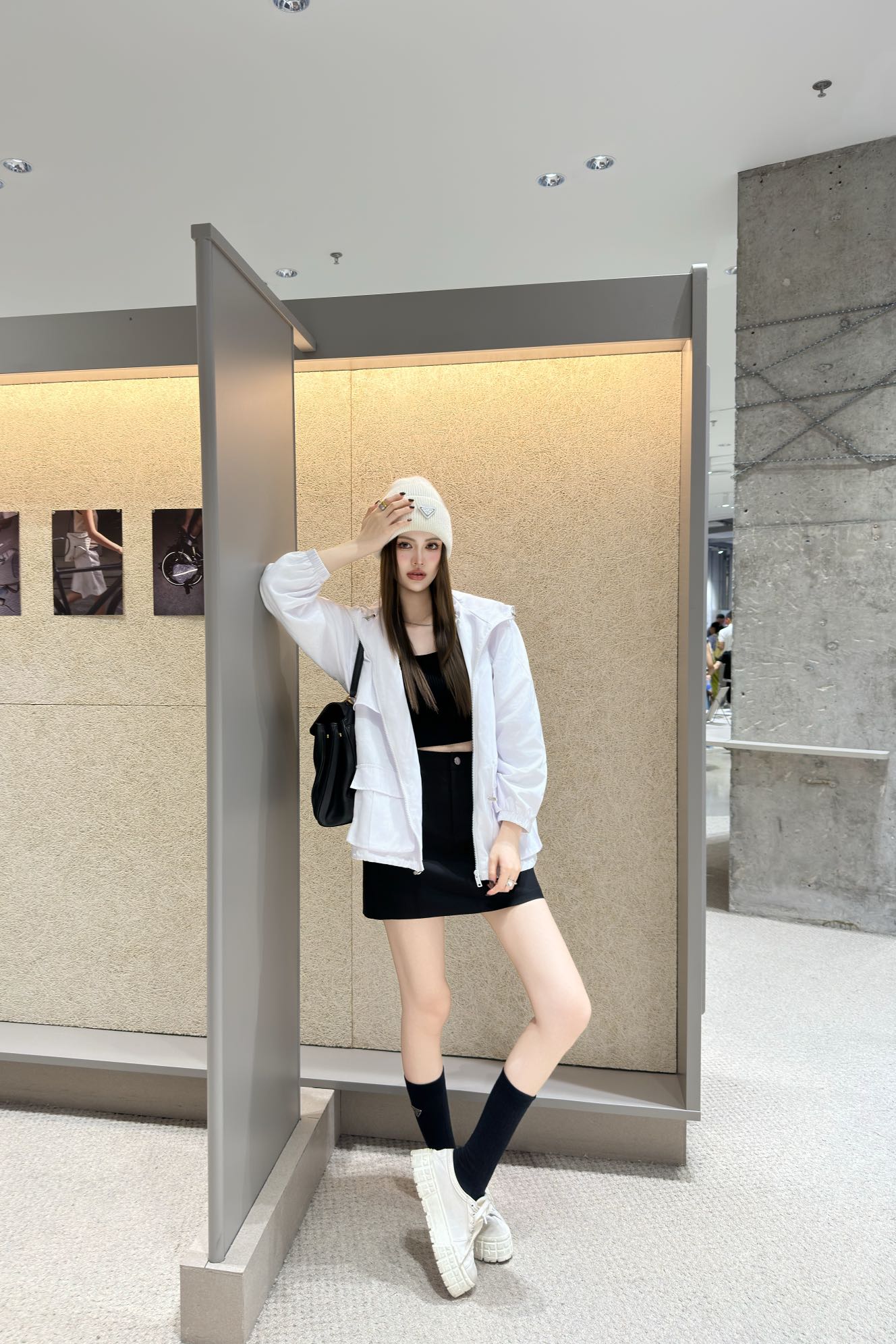 Pra 25fw hooded jacket