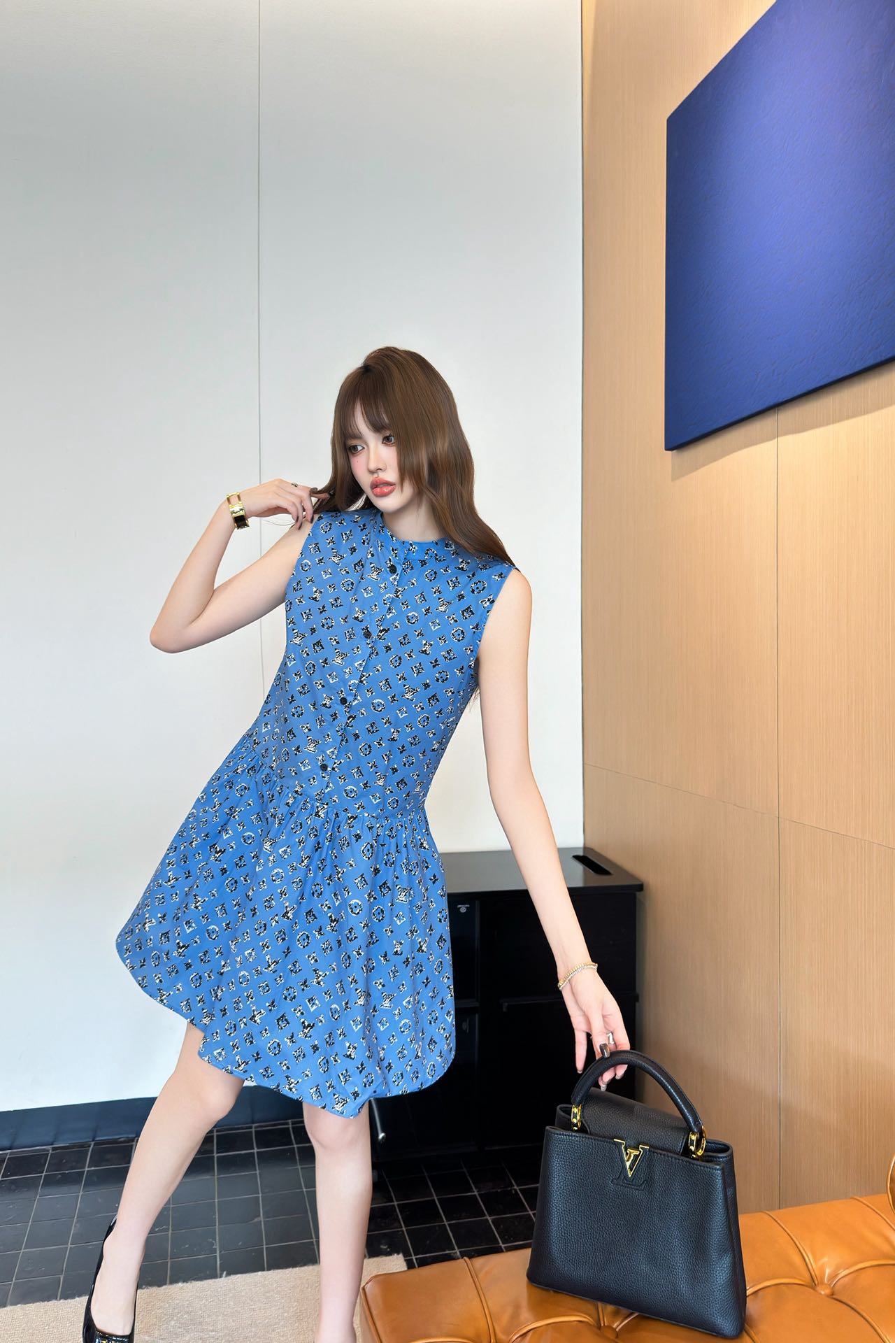 1ouis 25ss sleeveless dress