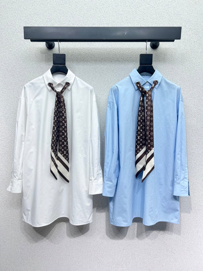 Louis 25fw shirt dress