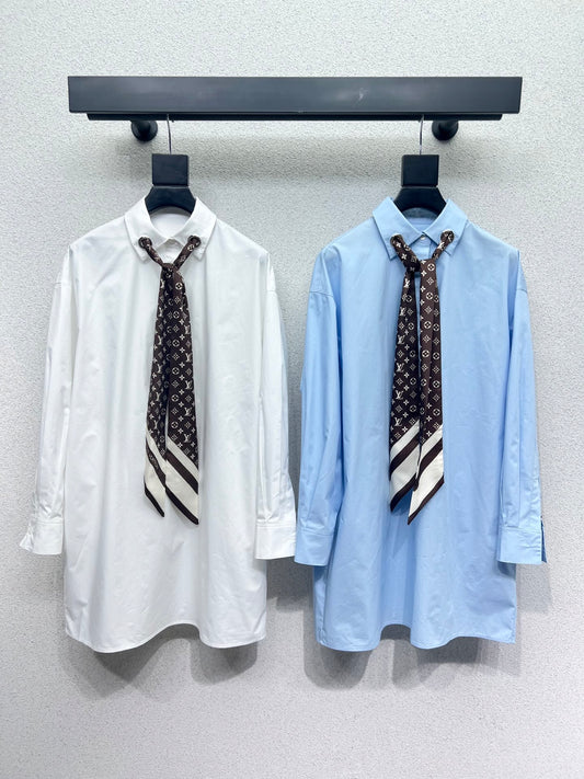 Louis 25fw shirt dress