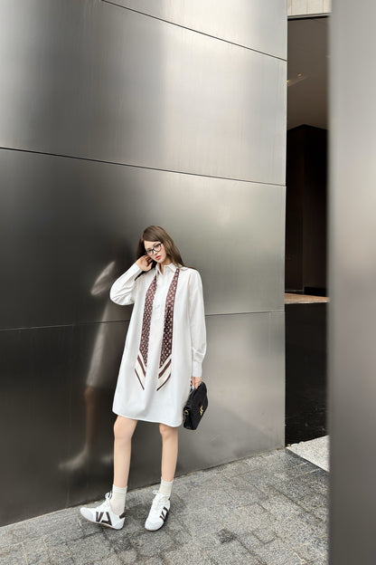 Louis 25fw shirt dress