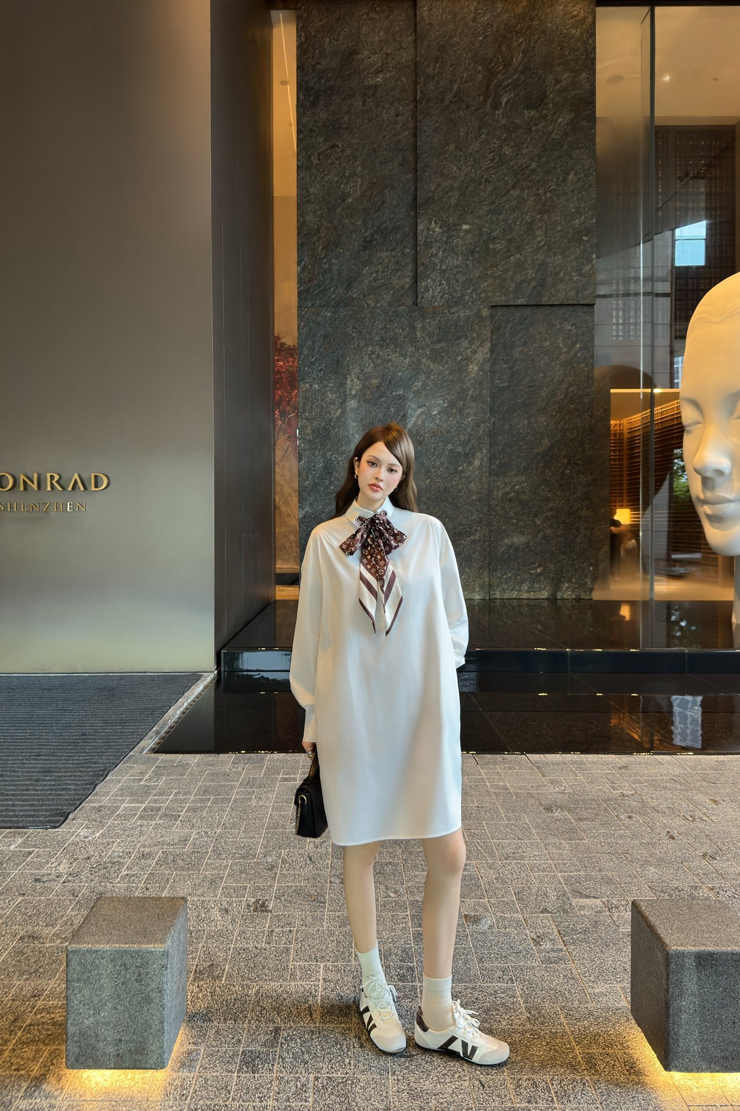 Louis 25fw shirt dress