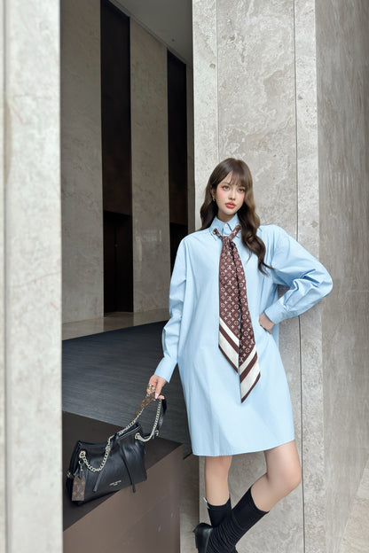 Louis 25fw shirt dress