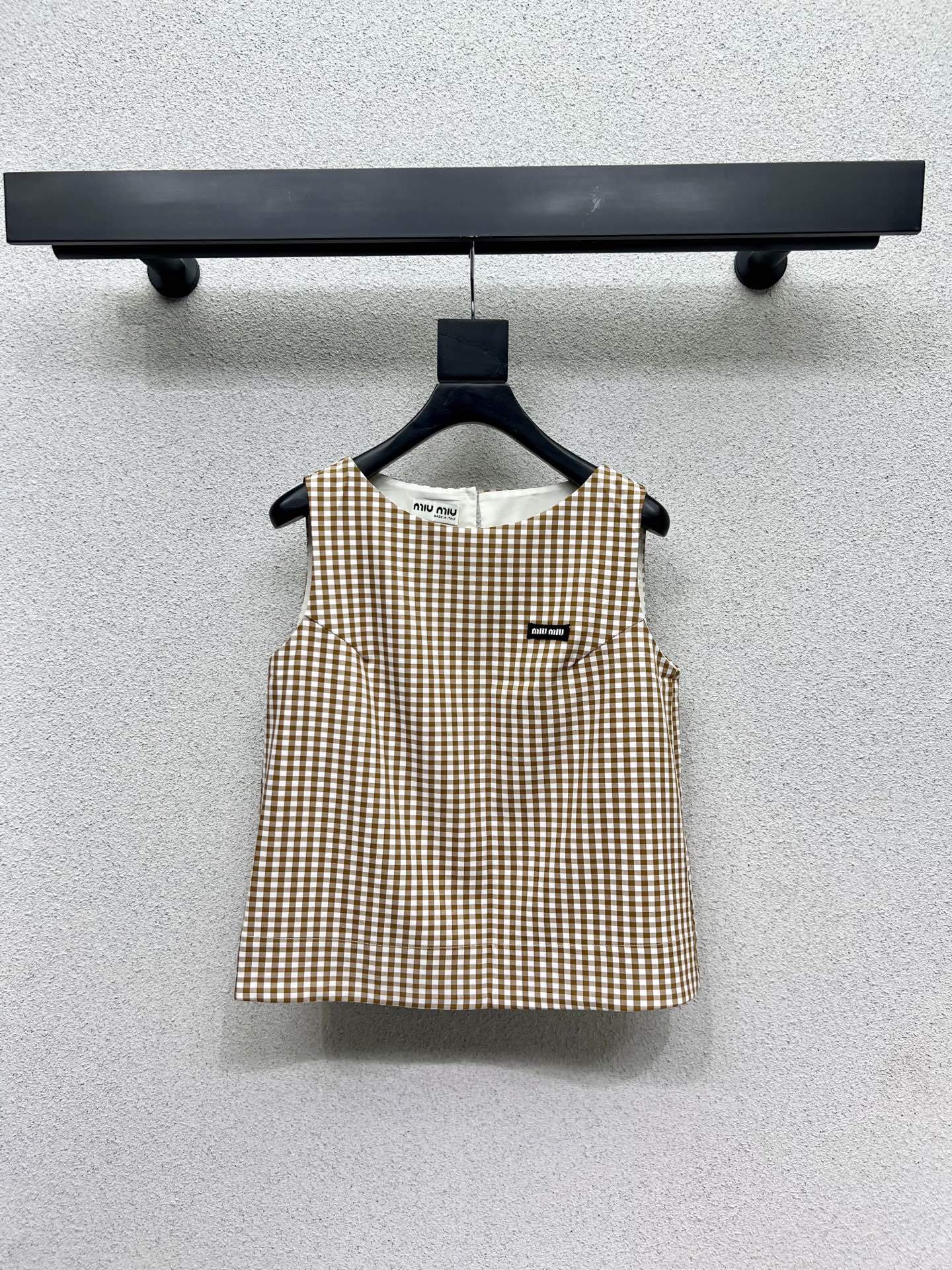 Miu 25fw plaid suit