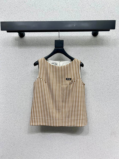 Miu 25fw plaid suit