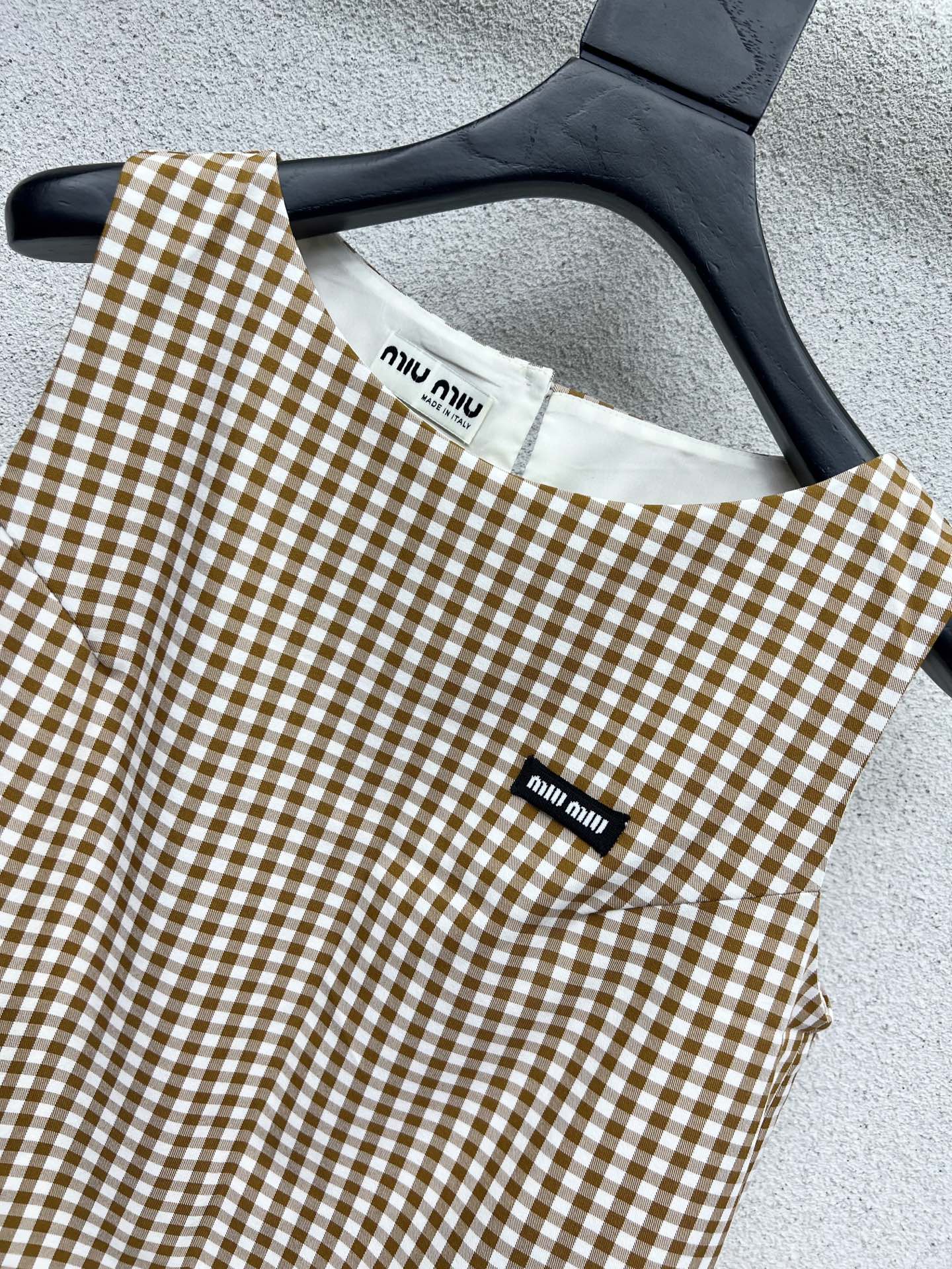 Miu 25fw plaid suit