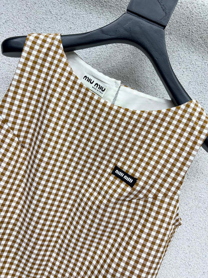 Miu 25fw plaid suit
