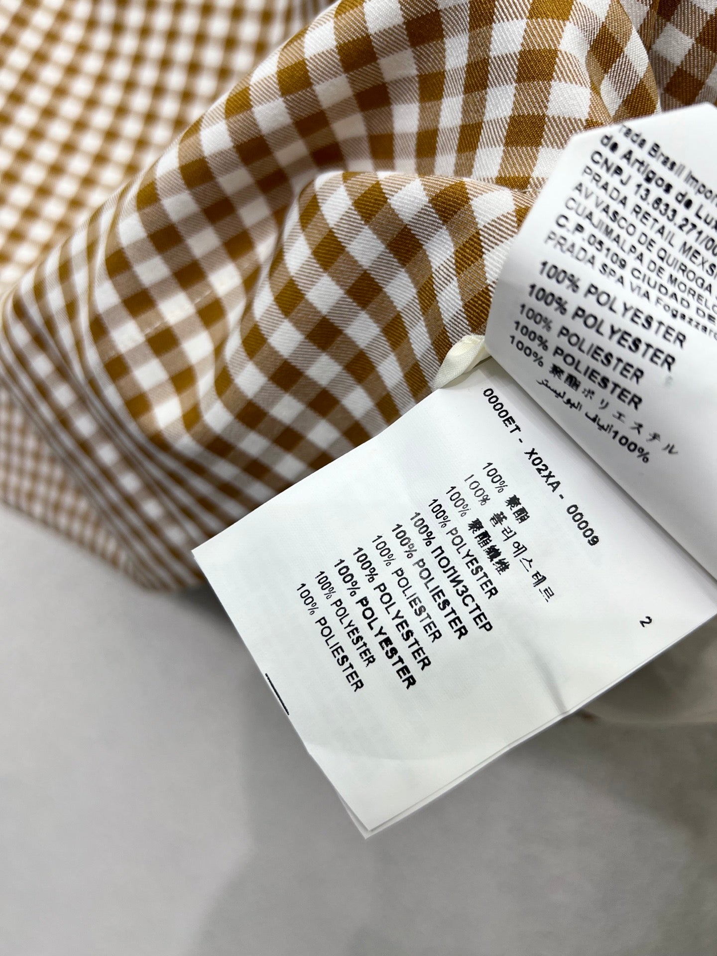 Miu 25fw plaid suit