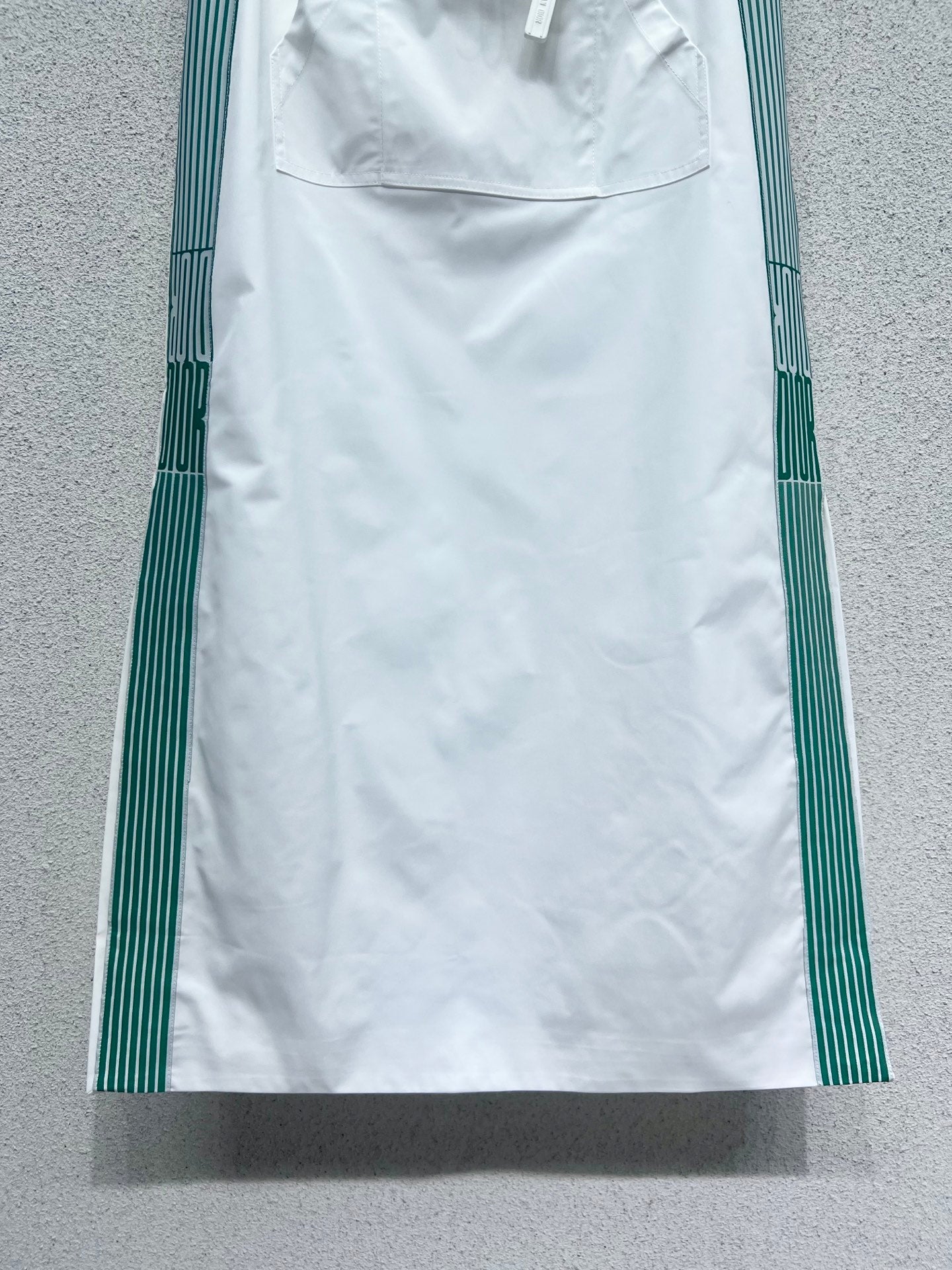 CD 25fw striped skirt