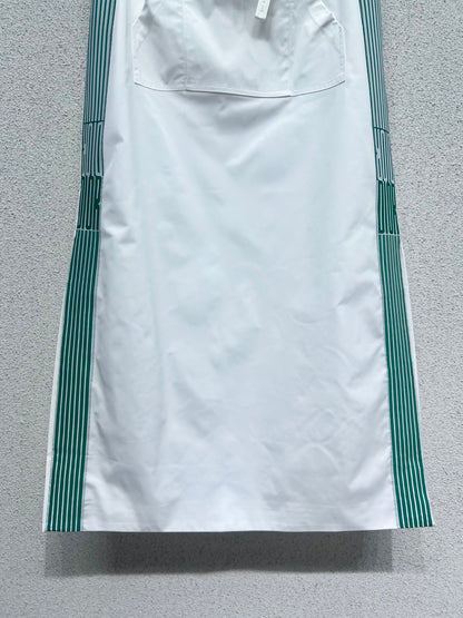 CD 25fw striped skirt