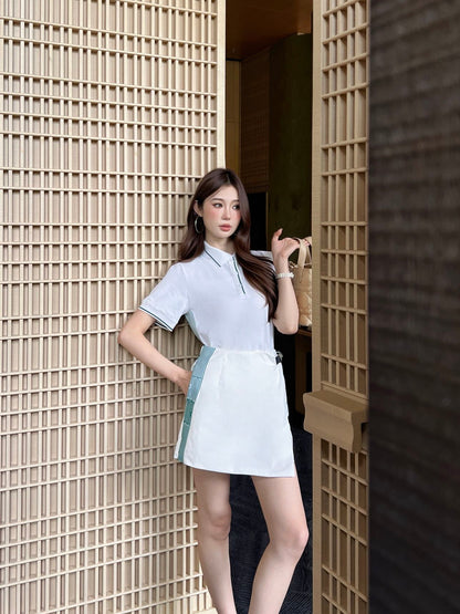 CD 25fw webbing skort