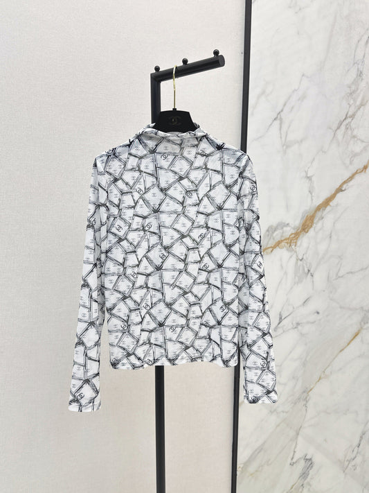 Chan 25fw printed shirt