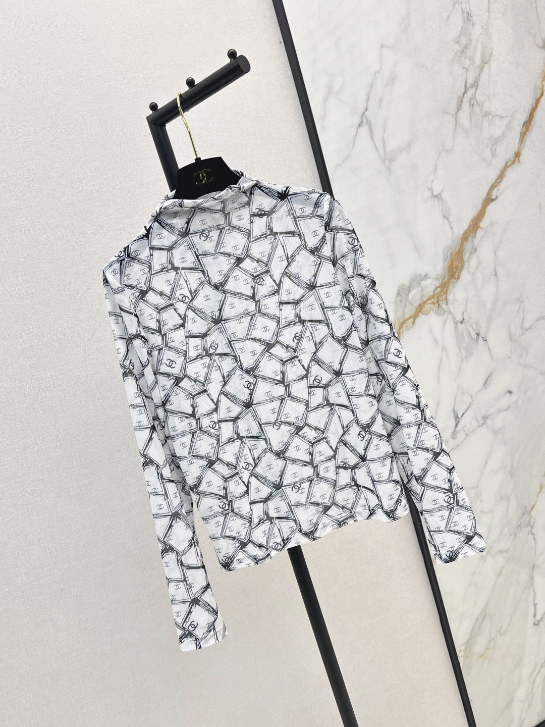 Chan 25fw printed shirt