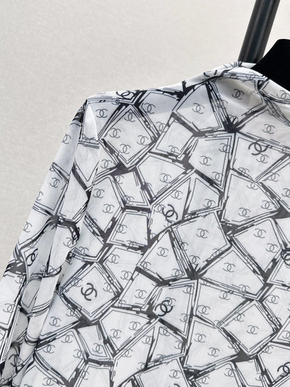 Chan 25fw printed shirt