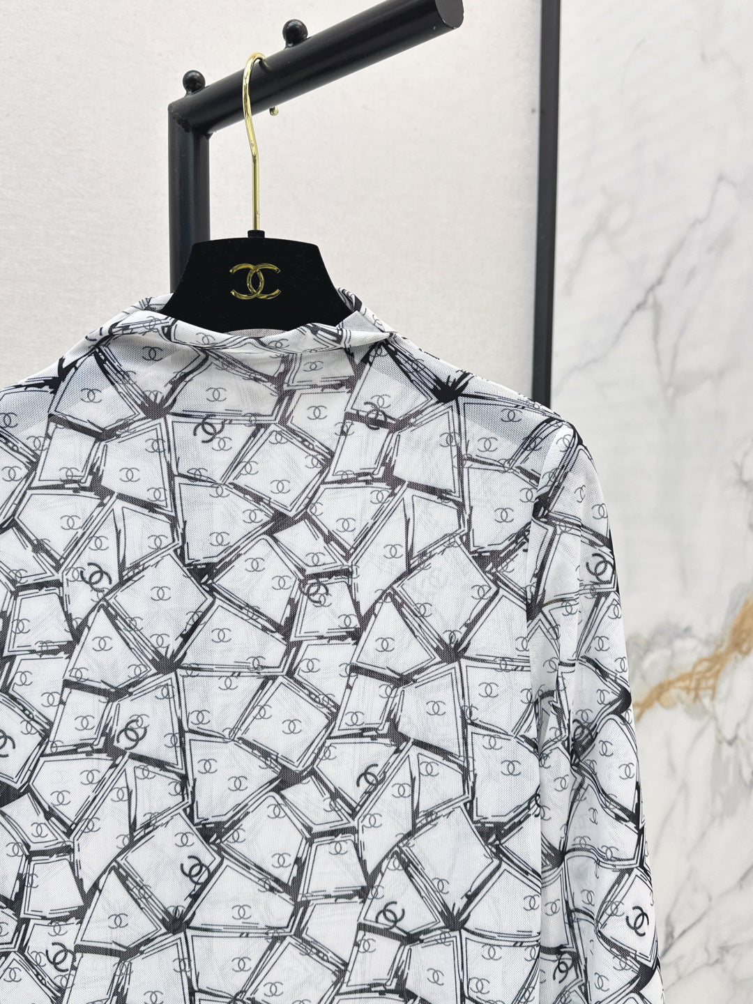 Chan 25fw printed shirt