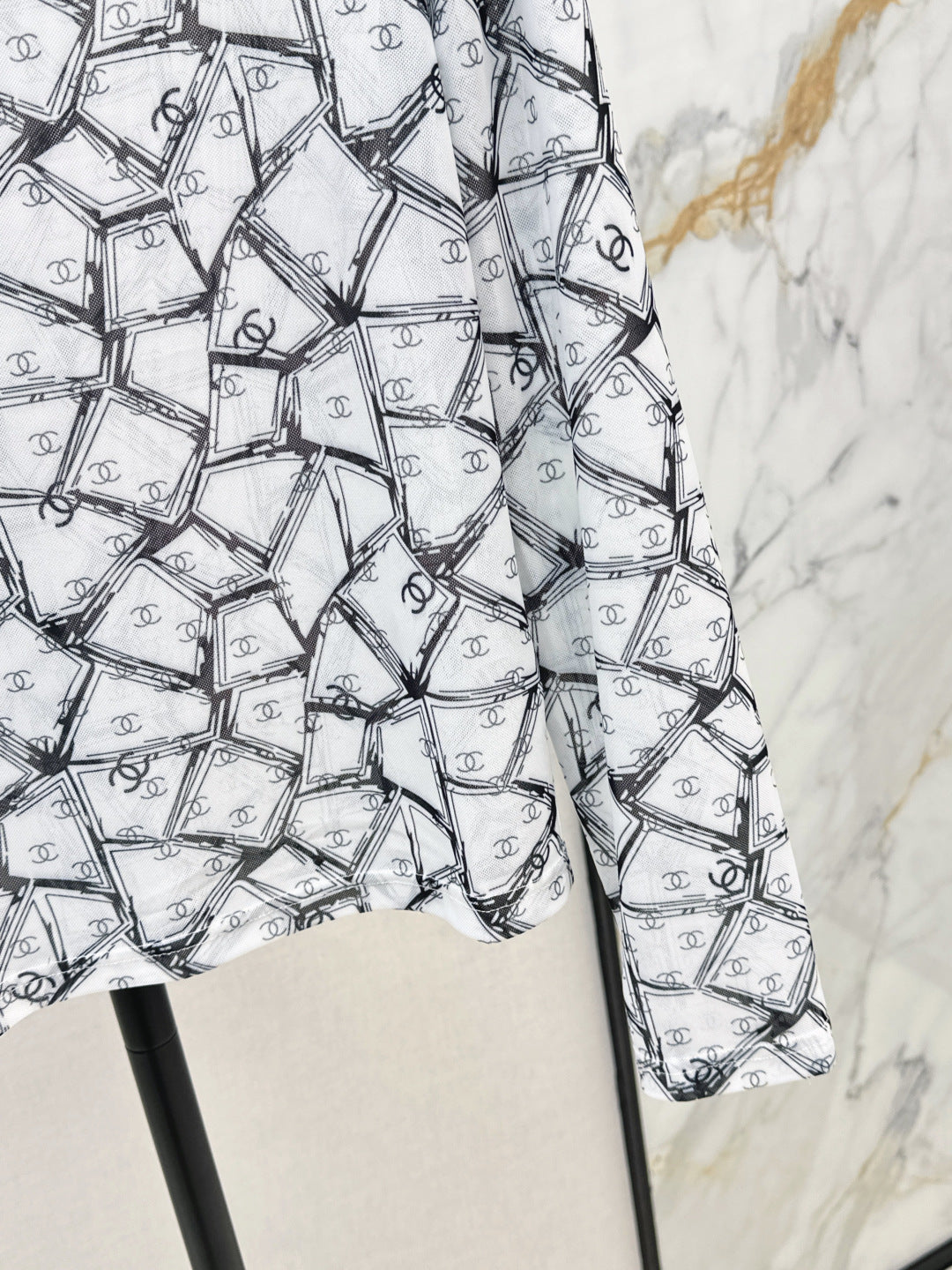 Chan 25fw printed shirt