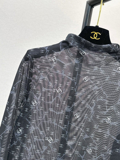 Chan 25fw printed shirt