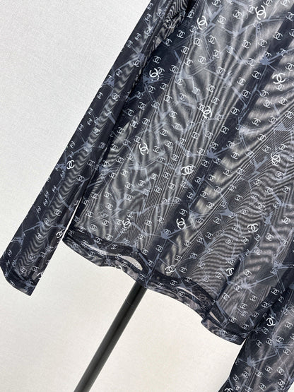 Chan 25fw printed shirt