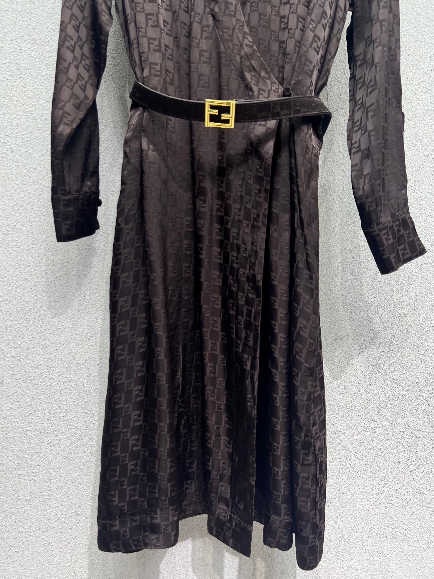 Fend 25fw jacquard dress