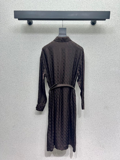 Fend 25fw jacquard dress