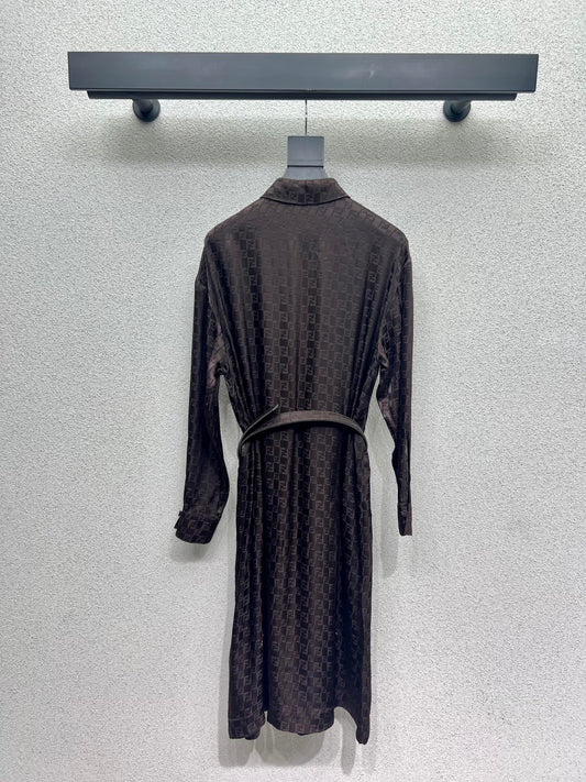 Fend 25fw jacquard dress