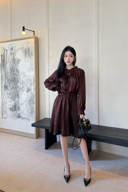 Fend 25FW jacquard dress