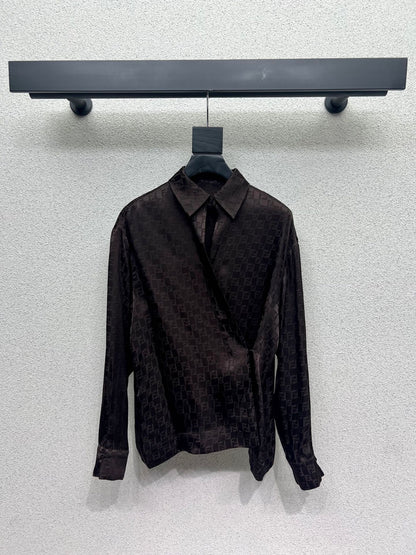 Fend 25fw jacquard  shirt