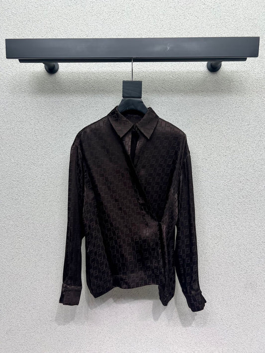 Fend 25fw jacquard  shirt