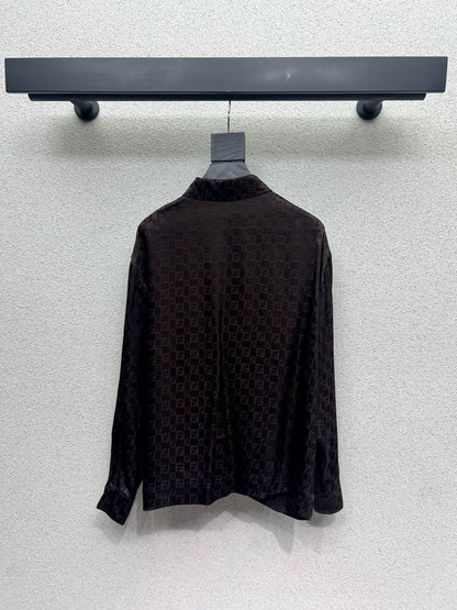 Fend 25fw jacquard  shirt