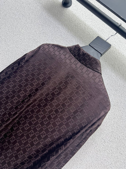 Fend 25fw jacquard  shirt