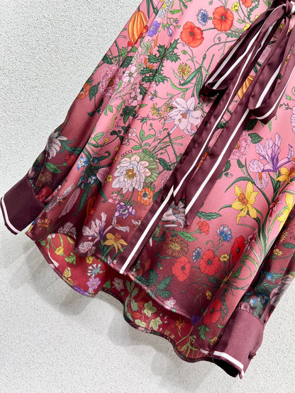 Guc 25fw printed Buttons Shirt