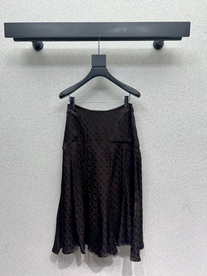 Fend 25fw jacquare skirt