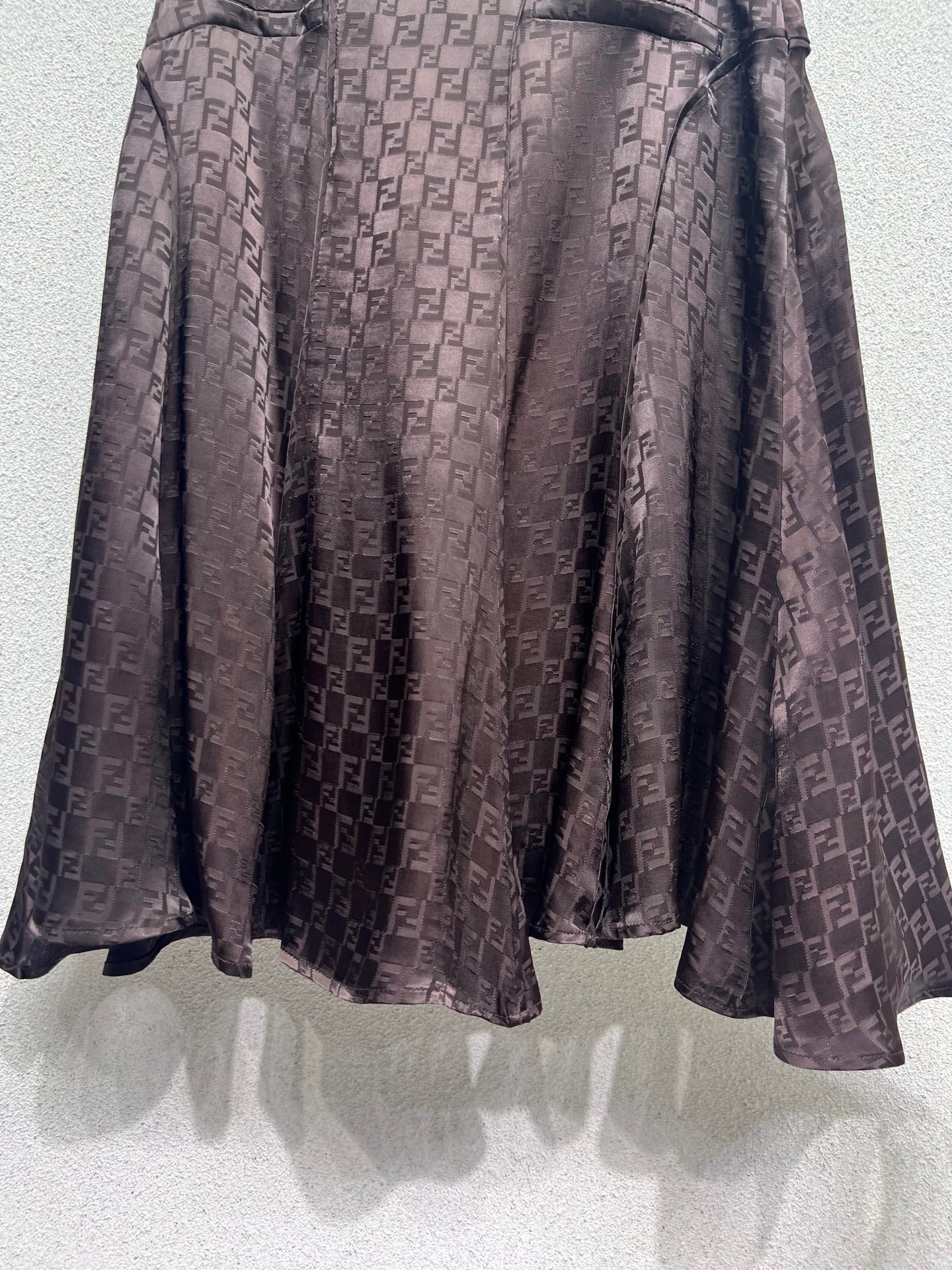 Fend 25fw jacquare skirt
