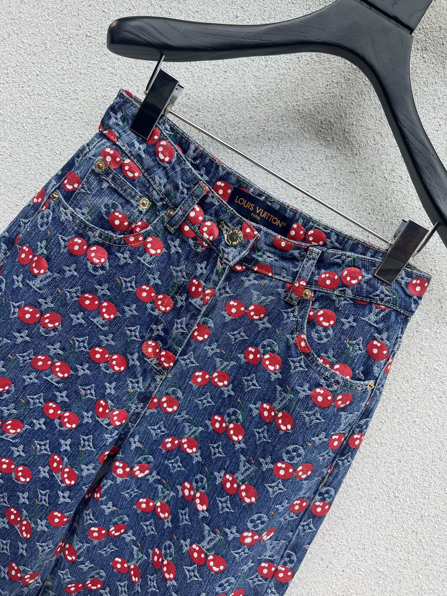 louis 25fw jacquard Jeans