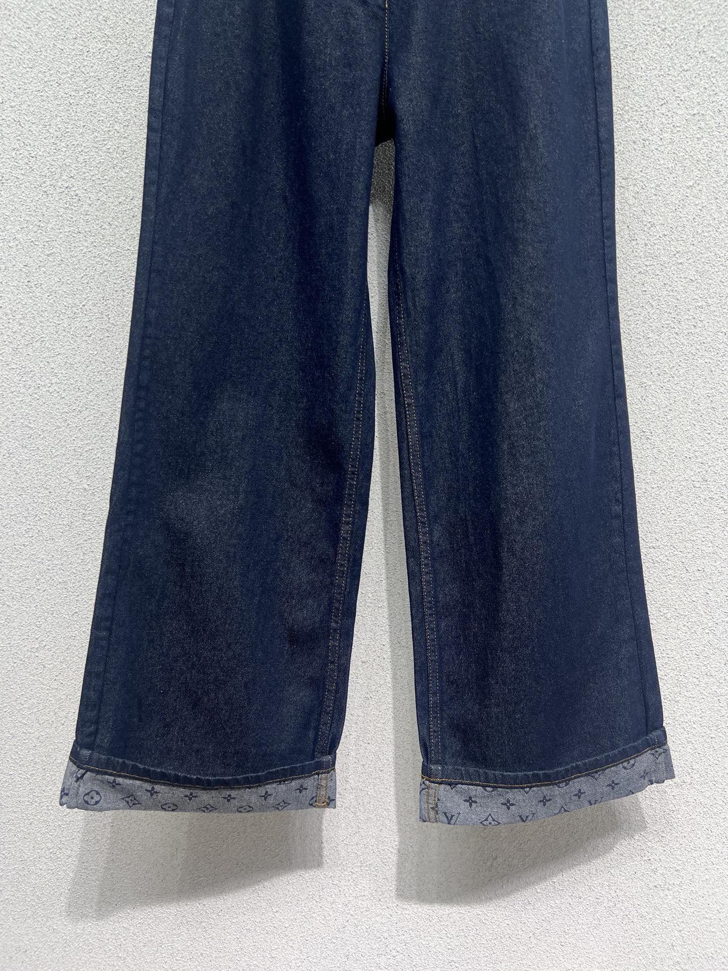 Louis 25FW jacquard jeans