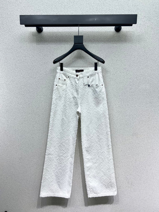 Louis 25fw jacquard jeans