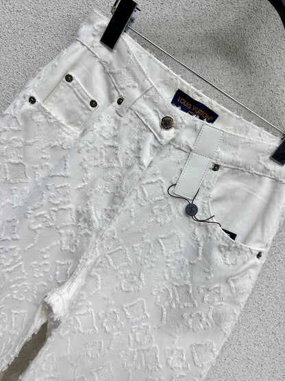 Louis 25fw jacquard jeans