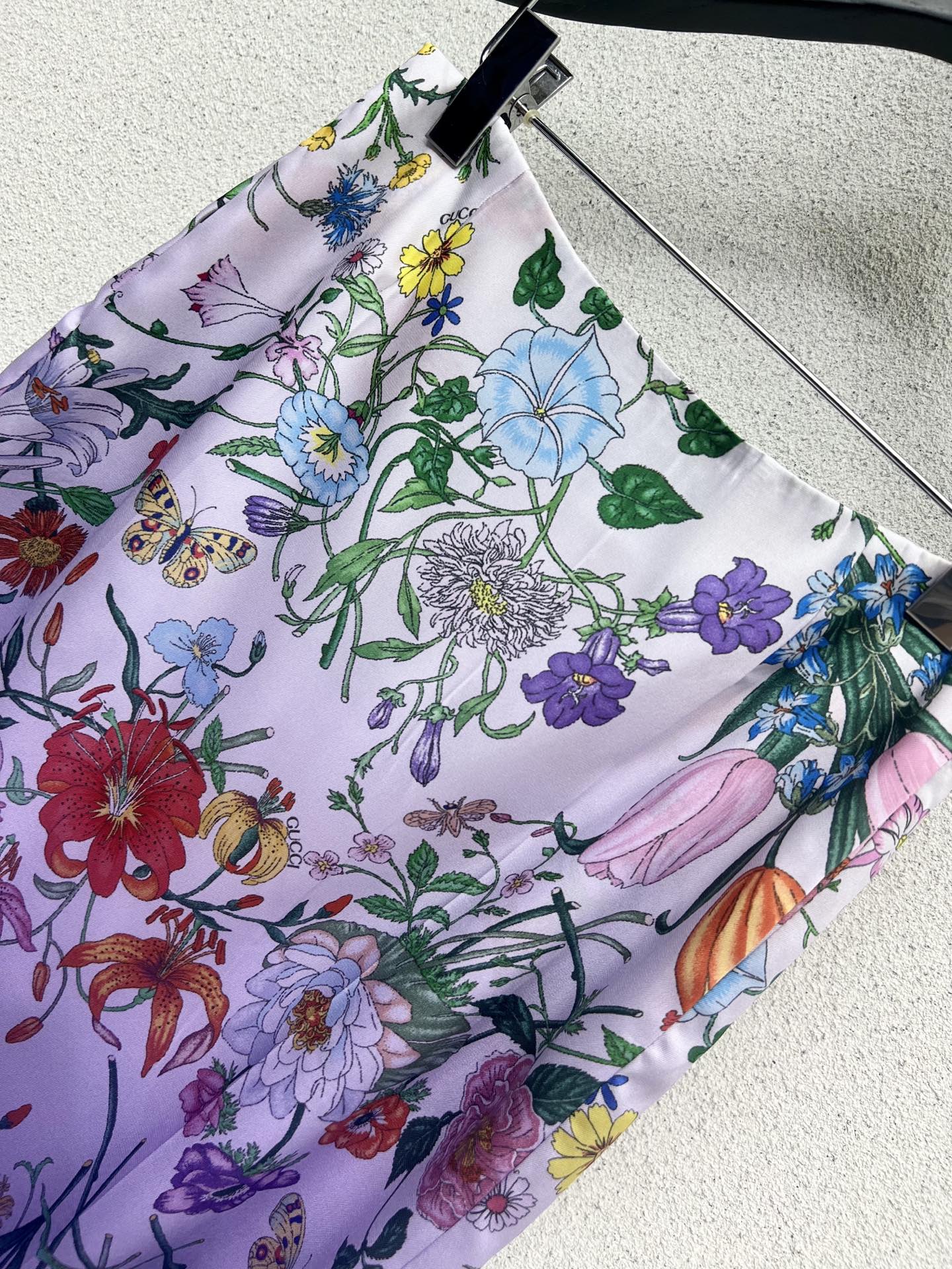 Guc 25fw printed skirt
