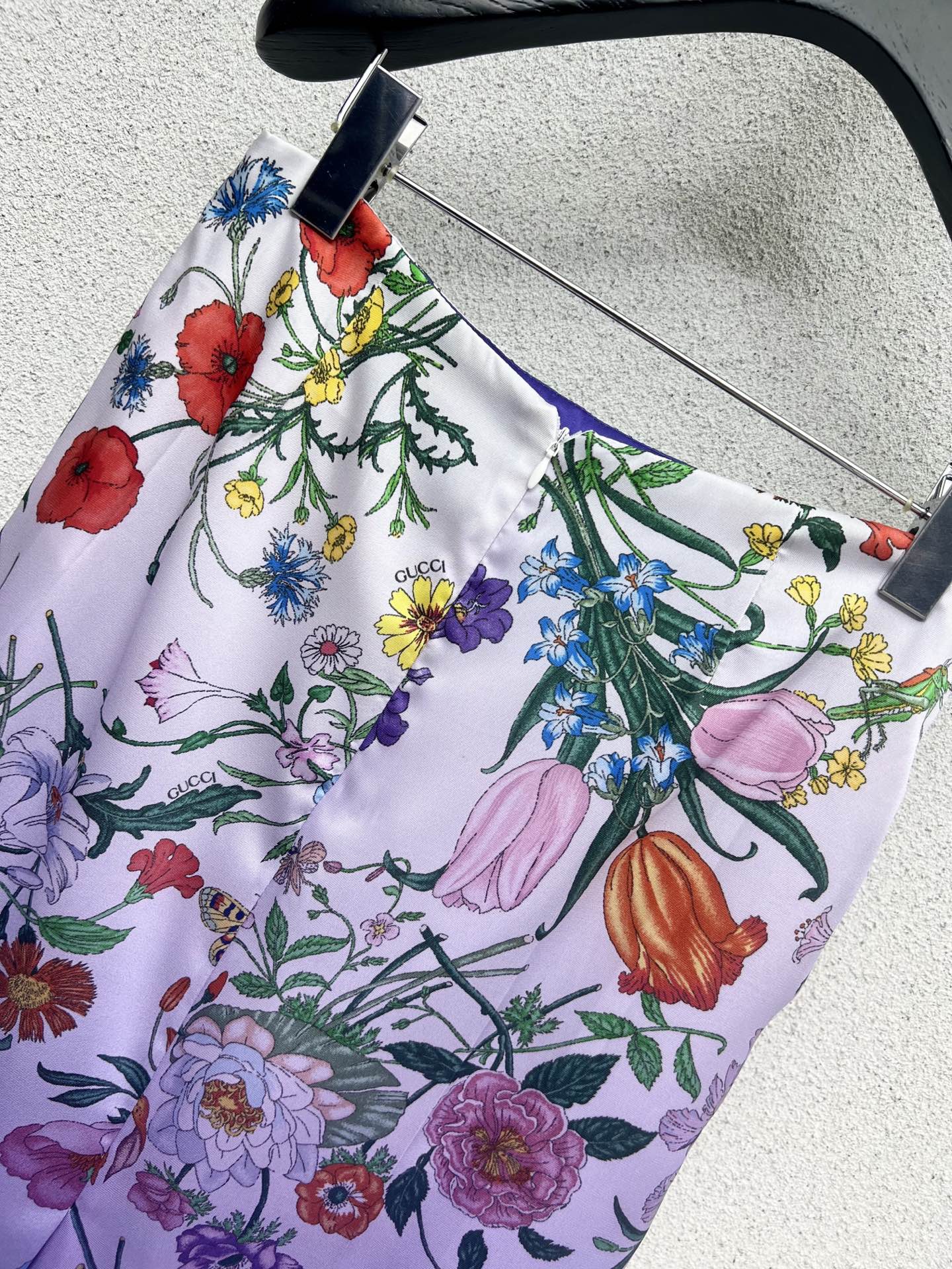 Guc 25fw printed skirt