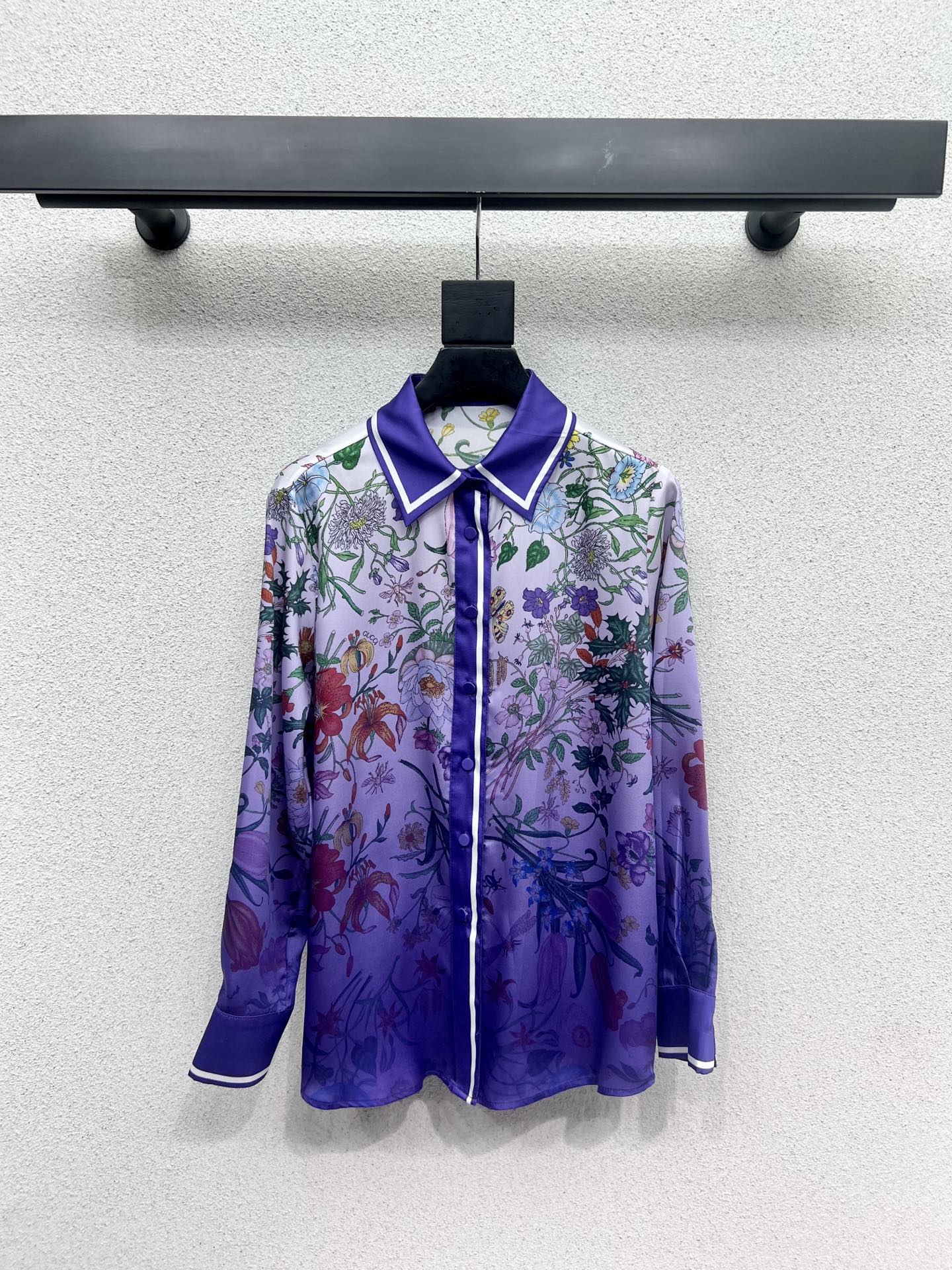 Guc 25fw printed Buttons Shirt