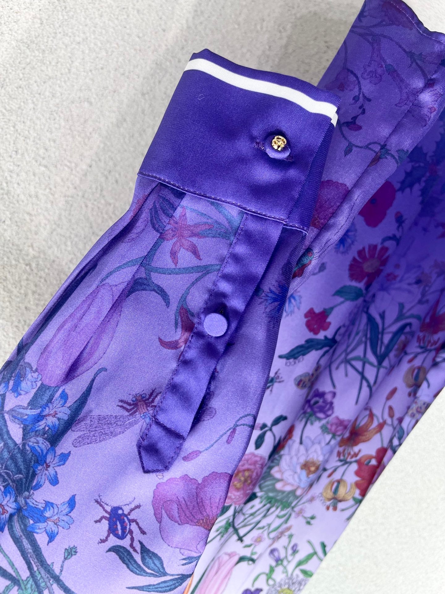 Guc 25fw printed Buttons Shirt