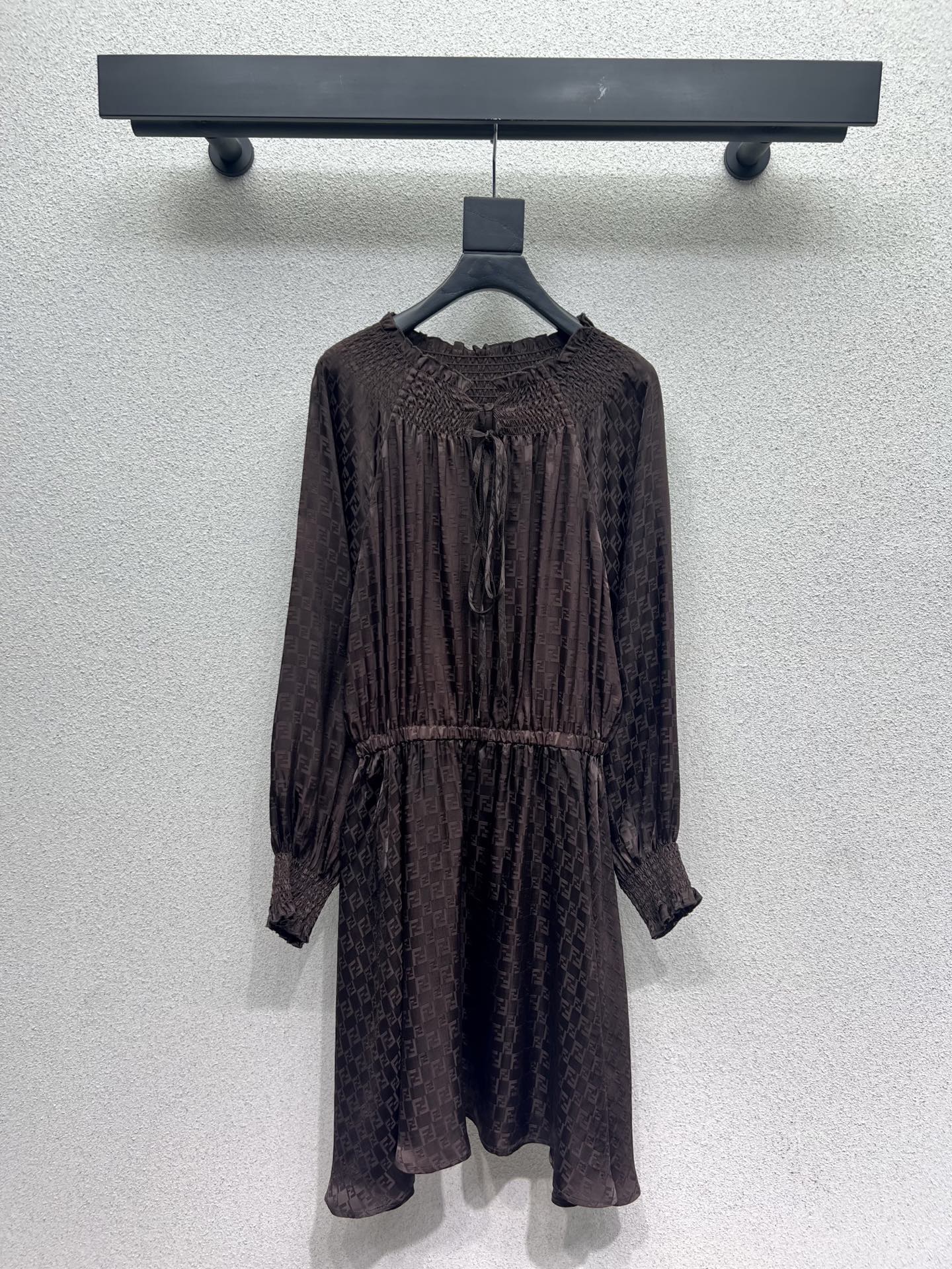 Fend 25FW jacquard dress