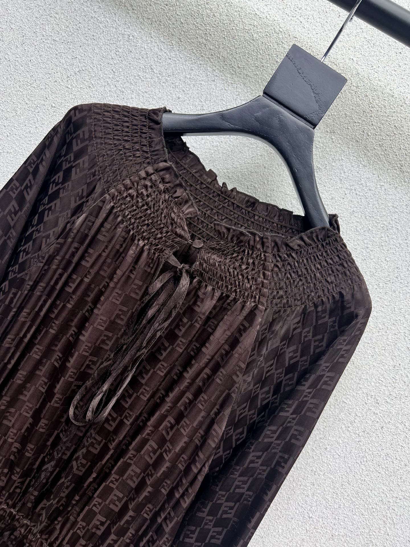Fend 25FW jacquard dress