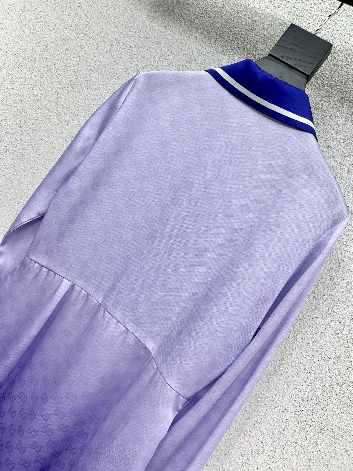 Guc 25fw colorblock dress