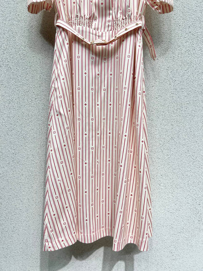 1ouis 25fw printed dress