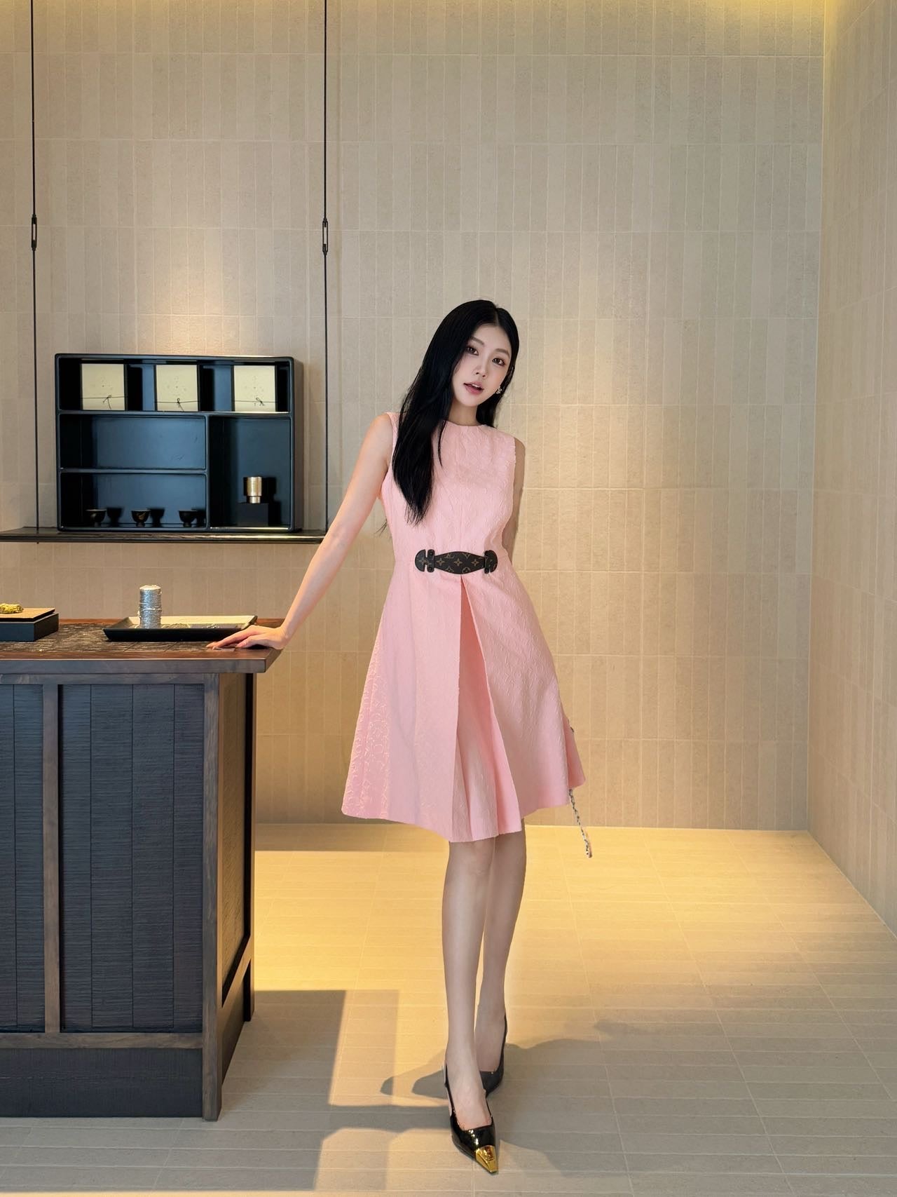 1ouis 25fw pear dress
