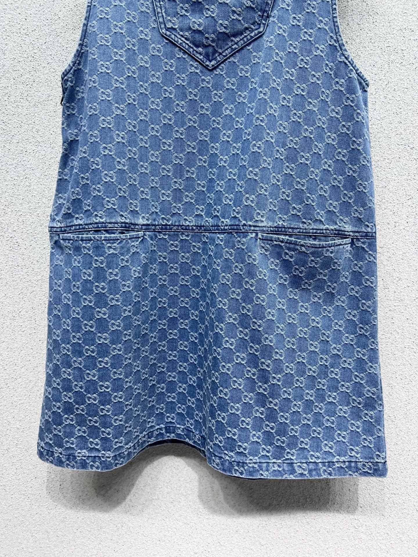 Guc 25fw denim dress